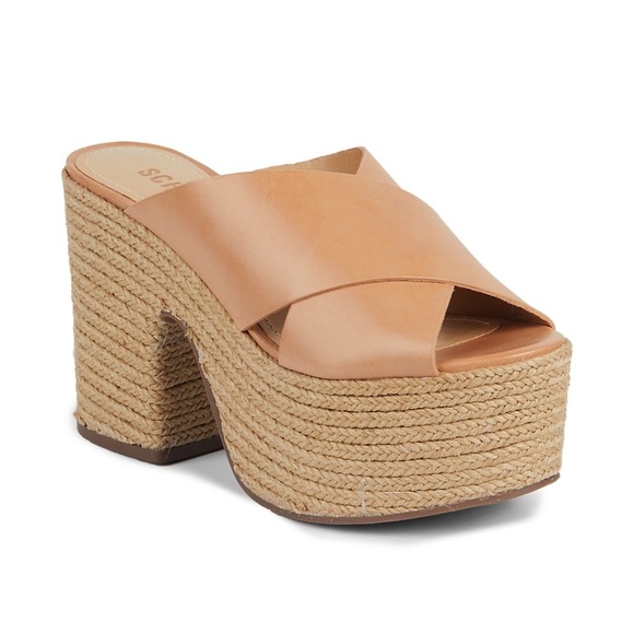 SCHUTZ Shoes - NWB Schutz Lora Honey Espadrille Platform Sandals